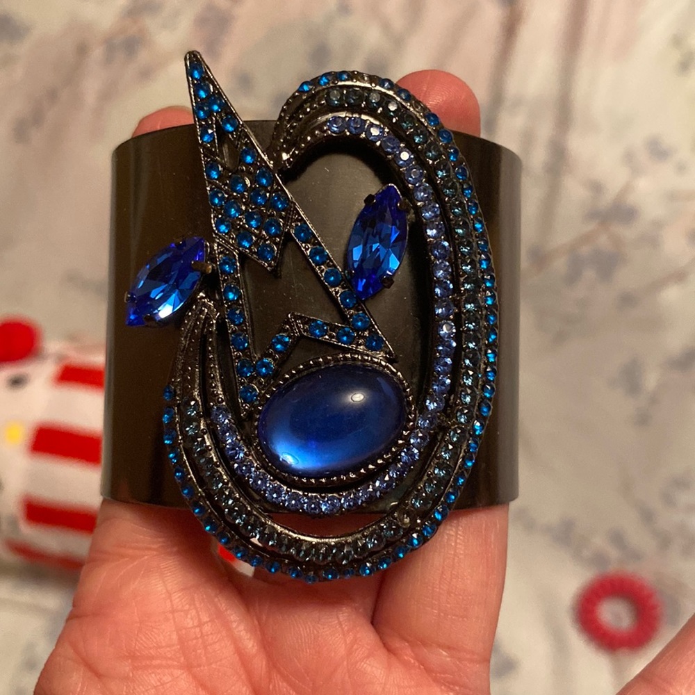 Metal cuff bracelet from Anthropologie